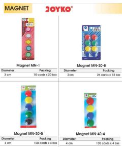 Toko Atk Grosir Bina Mandiri Stationery Jual Magnet Whiteboard warna warni terlengkap di Toko peralatan Sekolah Murah