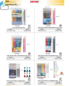 Jual Gel Pen Warna Warni Tinta Gel Joyko Color Gel Pen GPC-315 terlengkap di toko alat tulis