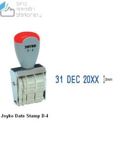 Joyko Date Stamp D-4 Stempel Tanggal