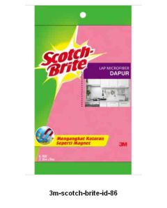 Katalog alat-alat kantor 3M Scotch Brite,  3M Scotch Brite Lap Dapur Micro fiber harga normal 39500 di Supplier Alat Tulis Bina Mandiri Stationery