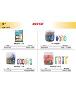 Toko Atk Grosir Bina Mandiri Stationery Jual Key Ring aksesori Tag-Label nama kunci / Gantungan Kunci Joyko